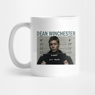 Supernatural Dean Mug Shot Mug